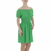 Rochie mini Metrofive - verde dama