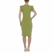 Rochie mini Metrofive - verde dama