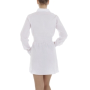 Rochie tip bluza Metrofive - alb dama