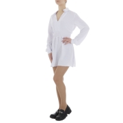 Rochie tip bluza Metrofive - alb dama
