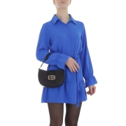 Rochie tip bluza Metrofive - albastru dama
