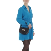 Rochie tip bluza Metrofive - albastru dama