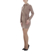Rochie tip bluza Metrofive - bej dama