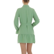 Rochie tip bluza Metrofive - LT.verde dama