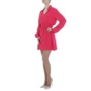 Rochie tip bluza Metrofive - roz fuchsia dama