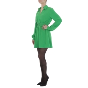 Rochie tip bluza Metrofive - verde dama