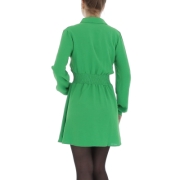 Rochie tip bluza Metrofive - verde dama