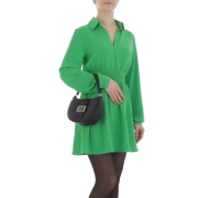 Rochie tip bluza Metrofive - verde dama