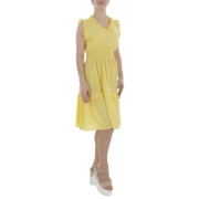 Rochie vara AOSEN - galben dama