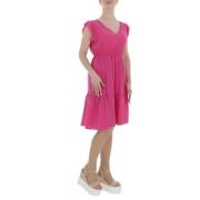 Rochie vara AOSEN - roz fuchsia dama