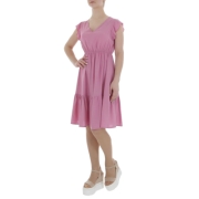 Rochie vara AOSEN - roz pudrat dama