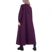 Rochie larga lunga - JCL   visiniu dama