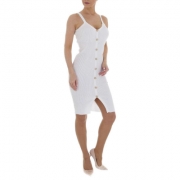 Compleu cu fusta midi - Emma & Ashley   alb dama