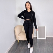 Trening casual - Emma & Ashley   negru dama