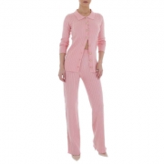 Compleu cu pantaloni evazati - Emma & Ashley   roz pudrat dama
