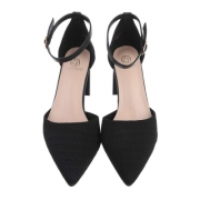 Pantofi eleganti cu toc - negru dama