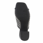 Slapi eleganti fara toc - negru dama