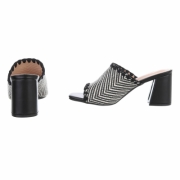 Slapi eleganti fara toc - negru dama