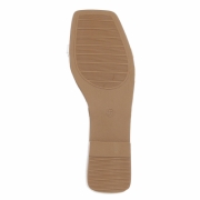 Sandale joase plat - alb dama