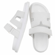 Sandale joase plat - alb dama