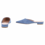 Sandale joase plat - albastru dama