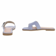 Sandale joase plat - albastru dama