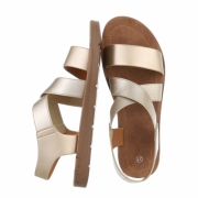 Sandale joase plat - auriu dama