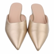 Sandale joase plat - auriu dama