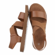 Sandale joase plat - bej dama