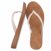 Sandale joase plat - bej dama