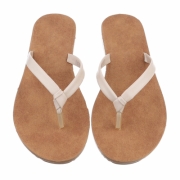 Sandale joase plat - bej dama