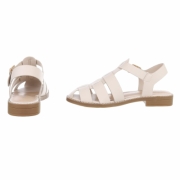 Sandale joase plat - bej dama
