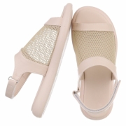 Sandale joase plat - bej dama