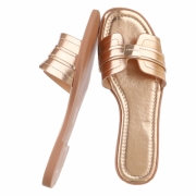 Slapi eleganti - culoarea sampaniei dama