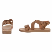 Sandale fara toc - imprimeu leopard dama