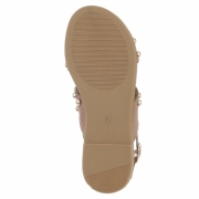 Sandale joase plat - imprimeu leopard dama
