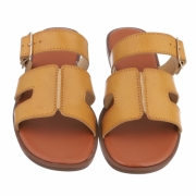 Sandale joase plat - kaki dama