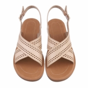 Sandale plate - ltbeige dama