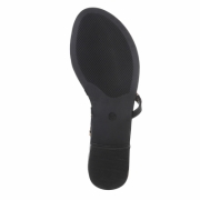 Sandale joase plat - negru dama