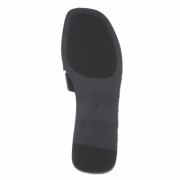 Sandale joase plat - negru dama