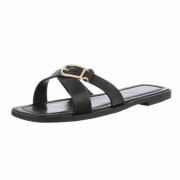Papuci fara toc - negru dama