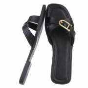 Papuci fara toc - negru dama