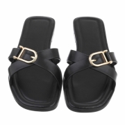 Papuci fara toc - negru dama