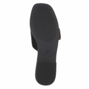 Sandale joase plat - negru dama