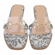 Sandale joase plat - negru dama