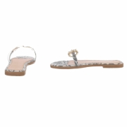 Sandale joase plat - negru dama