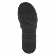 Sandale joase plat - negru dama