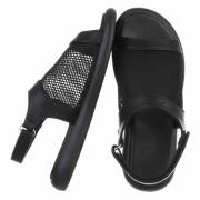 Sandale joase plat - negru dama