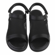 Sandale joase plat - negru dama