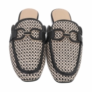 Sandale joase plat - negru dama